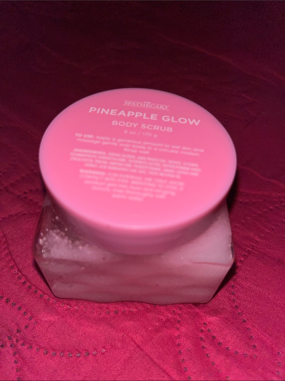 Pineapple Glow Body Scrub
